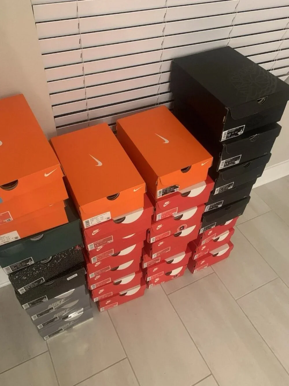 Nike And Jordan Empty Boxes